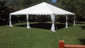 30X30 WHITE CANOPY TENT. ADDITIONAL SIZES AVAILABLE.