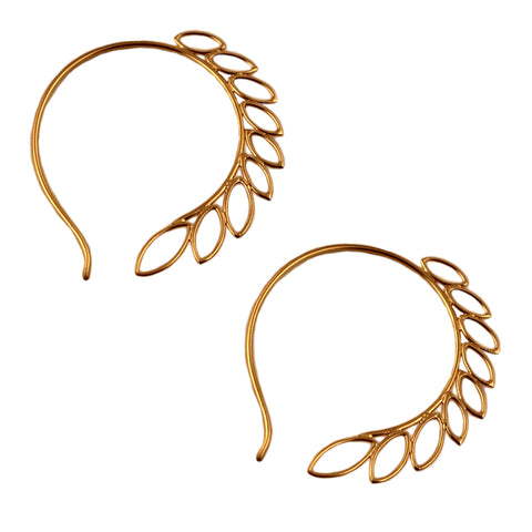 Leaf Hoops