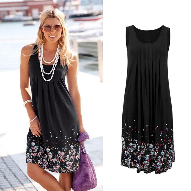 Robe à fleurs Boho