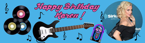 50’s Theme Birthday Banner