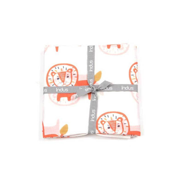 Indus Design Cotton Baby Wrap – Leo Lion | Koop.co.nz