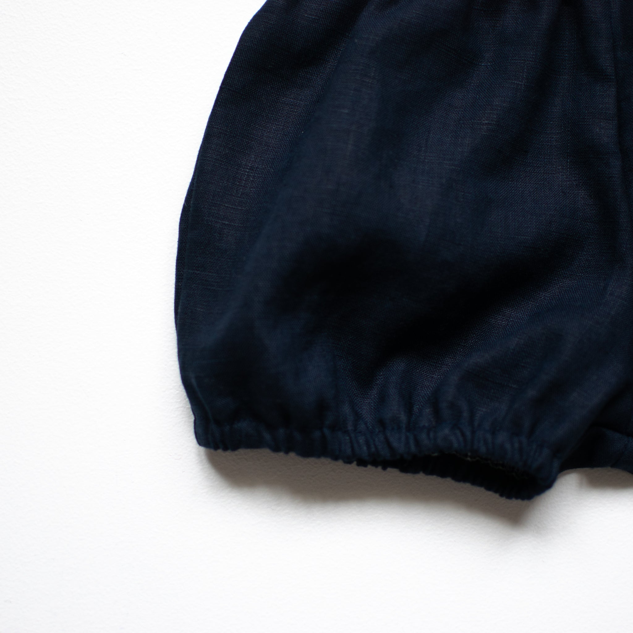 Navy Linen Bloomers