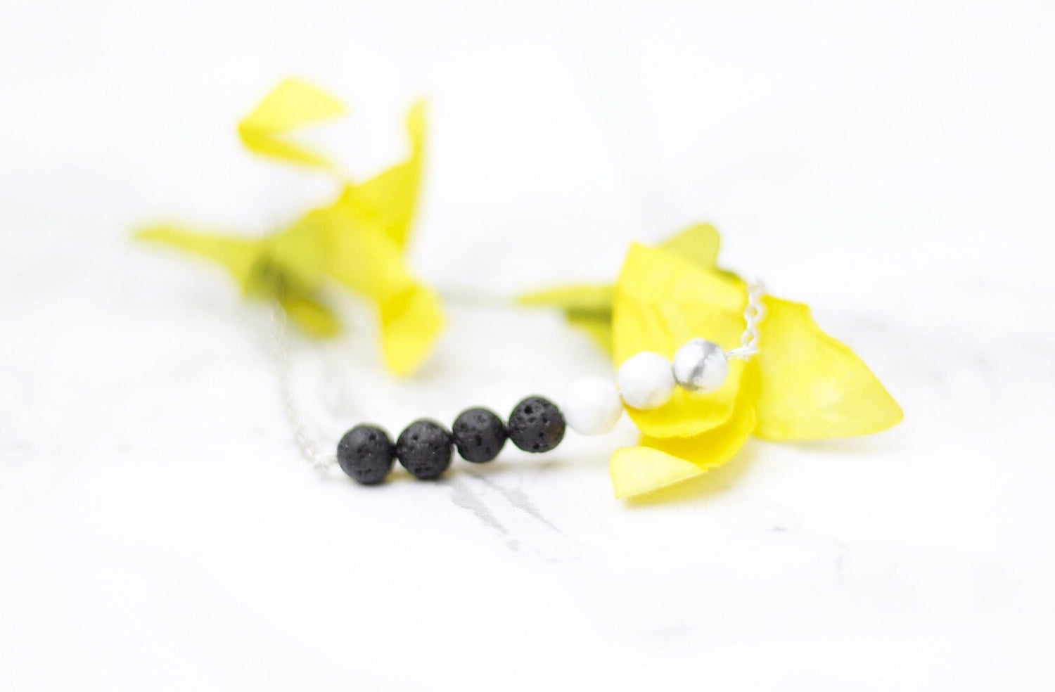 Stress Relief Lava Bar Diffuser Necklace