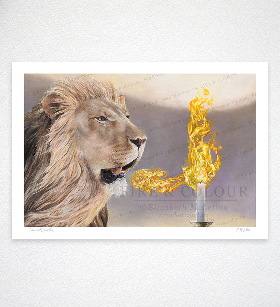 Come with Your Fire - Giclée Print