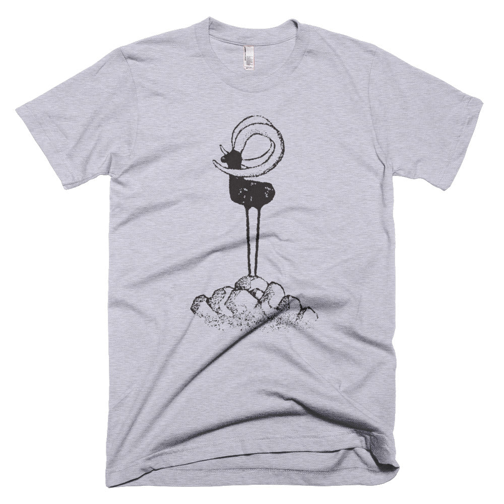 Standing On Rubble Short-Sleeve Fine Jersey T-Shirt