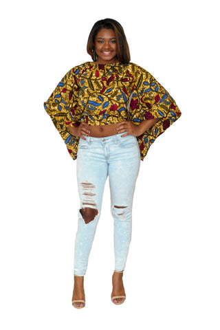 Tutu G African Print Shorts
