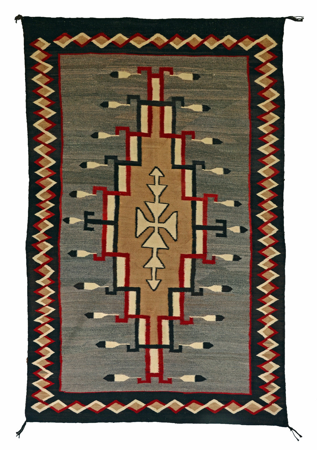 Crystal Pictorial Navajo Weaving : Historic : GHT 2239 - Getzwiller's Nizhoni Ranch Gallery