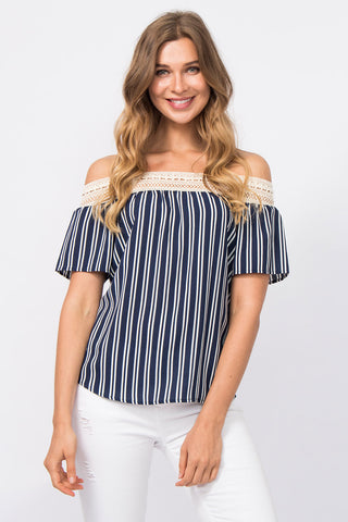 Cold-Shoulder Top Jade