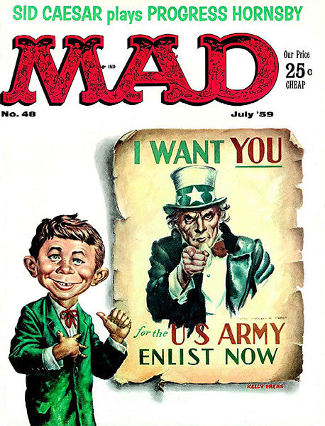 MAD Magazine #48 - July 1959 - Cover Poster