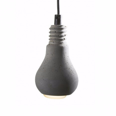 Edison Concrete Lightbulb Lamp - Northlight Homestore