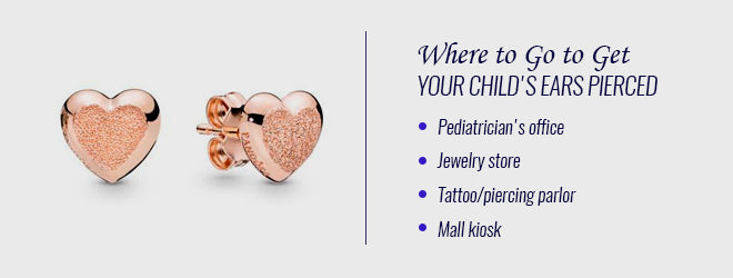 Where to Go to get Your Child's Ears Pierced