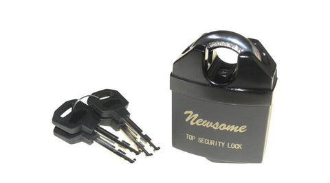 Closed Shackle Security Lock with 4 Keys