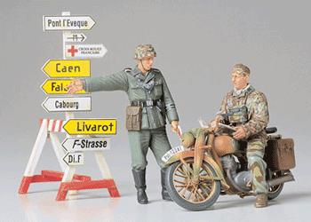 1/35 German Motorcycle Orderly Set 35241