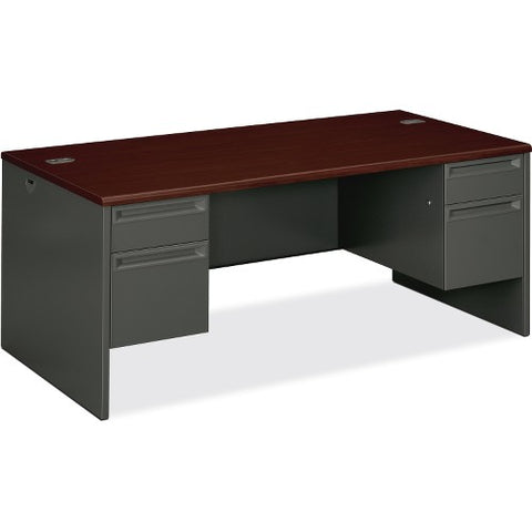 HON 38000 Series Double Pedestal Desk HON38180NS ; UPC: 631530672414