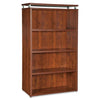 Lorell Ascent 4-Shelf Bookcase in Cherry
