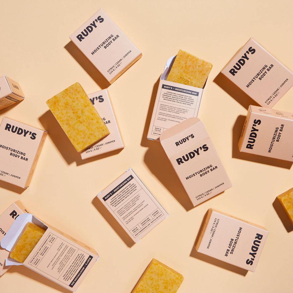 Rudy's Barbershop Moisturizing Body Bar