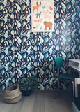 Behang Hacienda oscuro - roomblush