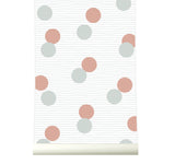 Behang Confetti Browngrey - roomblush