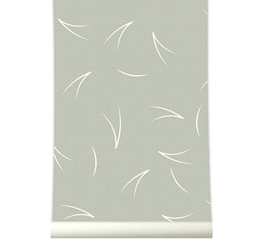 Behang Pine needle warmgrey - roomblush