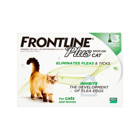 Frontline Plus Spot On For Cats 6 Pipette