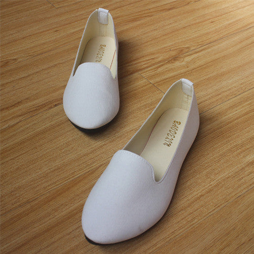 Ladies Shoes Ballet Flats Women Flat Shoes Woman Ballerinas Black Large Size 42 Casual Shoe Sapato Womens Loafers Zapatos Mujer