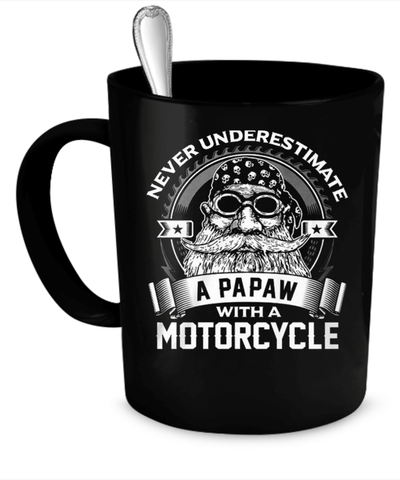 A PAPAW WITH A MOTORCYCLE - Vietees Shop Online