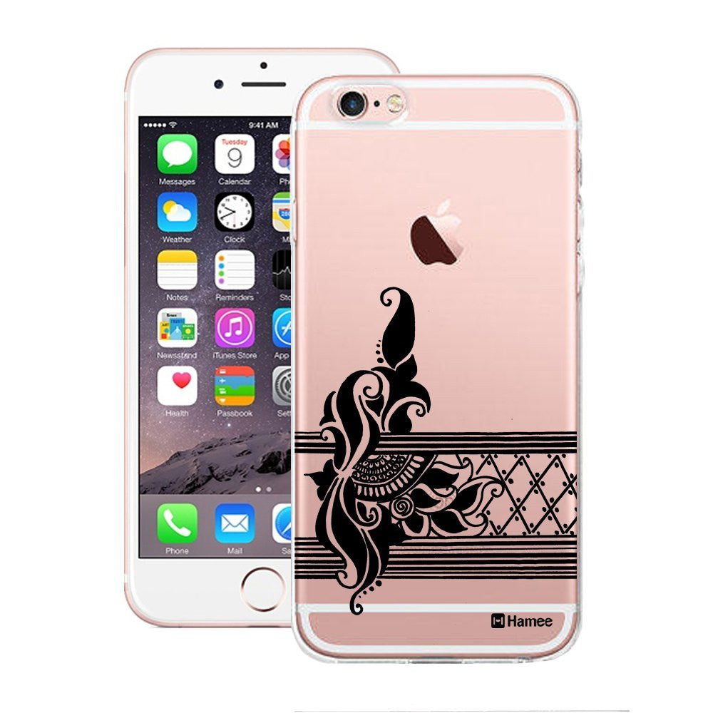 Hamee Ethnic Stripes Flowers Designer Cover For Apple iPhone 6 / 6S-Hamee India