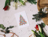 Light Christmas Tree Card - Falling Leaf Card Co.