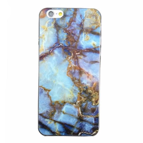 Turquoise blue marble iPhone case 6 plus and 7