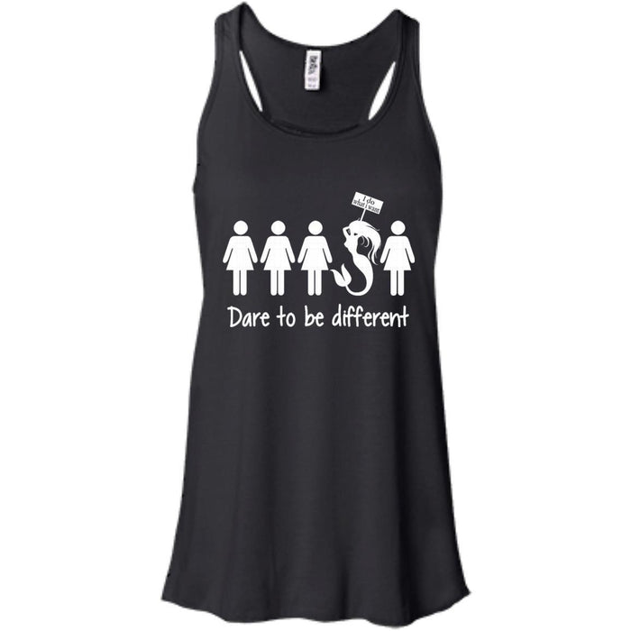 Mermaid Dare To Be Different Tshirt CustomCat