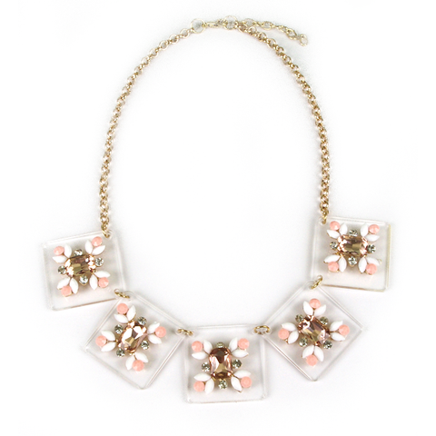 Cherry Quartz Amulet Necklace
