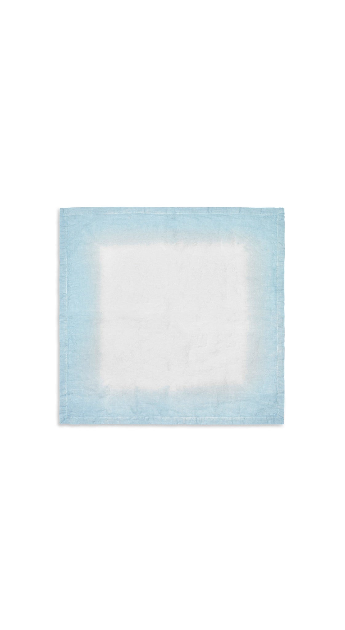 Fade Linen Napkin in Baby Blue