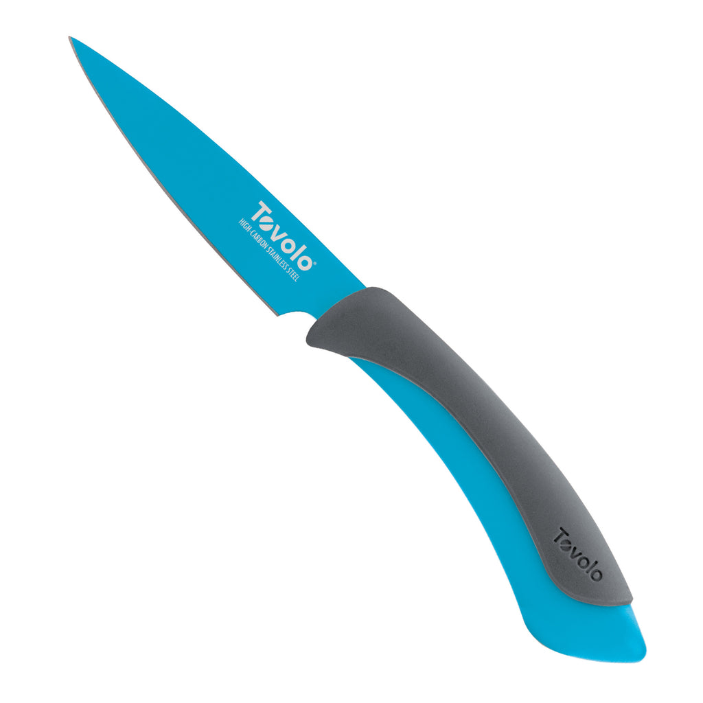 Comfort Grip 3.5" Pairing Knife - Ice Blue - KitchenarySg - 1