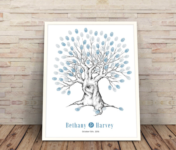 Wedding thumbprint tree - Wedding Fusions
