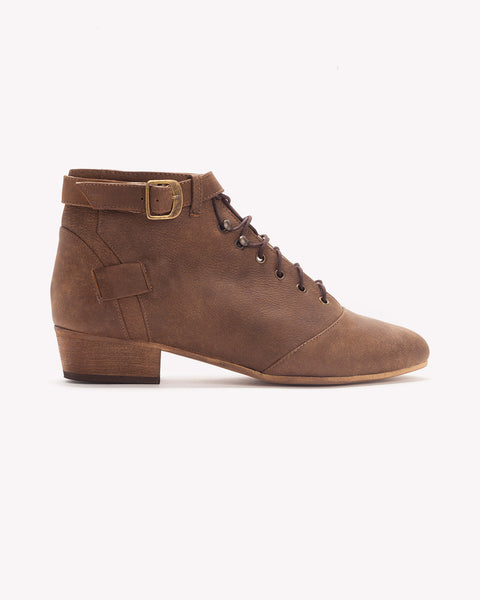 Zoey - Leather Ankle Boots