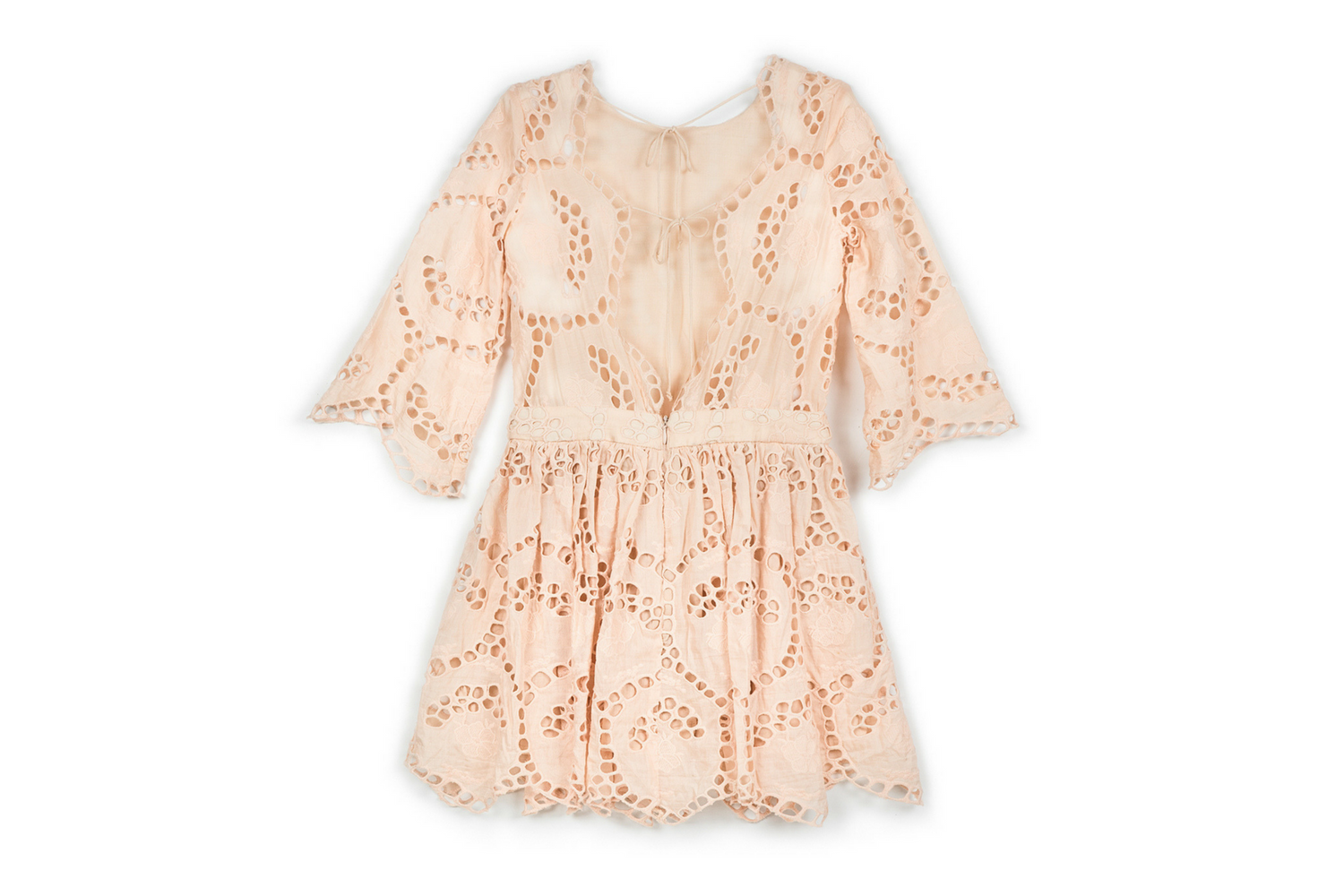 Closing Scene Cotton Dress - Blush