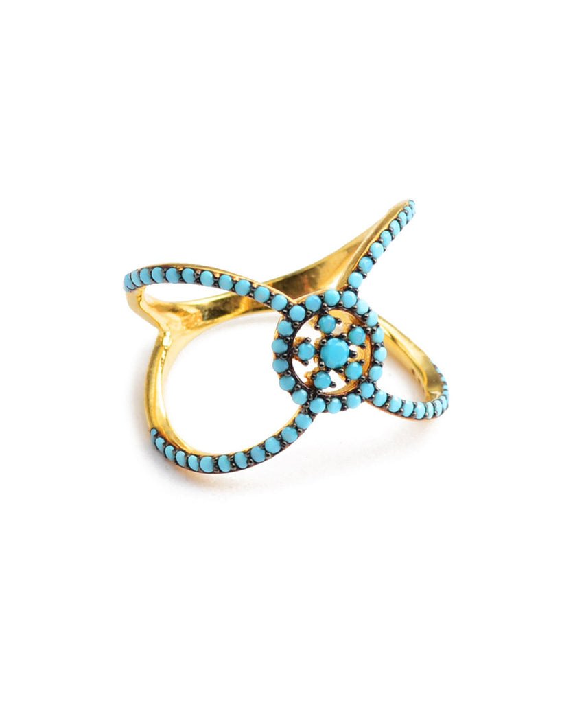 Just a Touch of Turquoise Ring