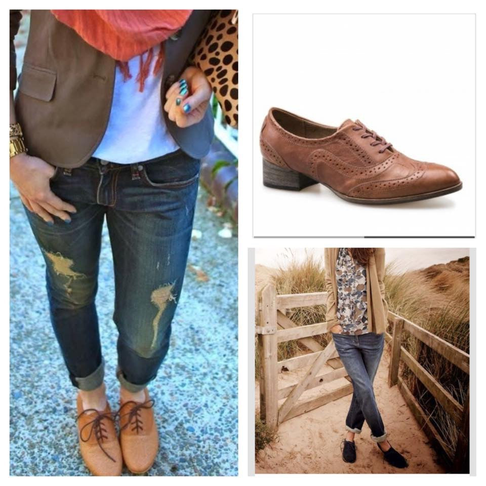 SOLID COGNAC OXFORD BY J SHOES