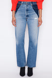 Seamed Ultra High Rise Straight Leg