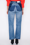 Seamed Ultra High Rise Straight Leg