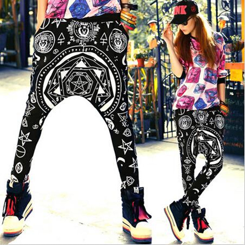 Women Loose Harem Pants Joggers - - Houzz of Threadz