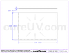 UV Quartz Plate - VUTEk QS2000 UV Quartz Hot Mirror - IR Blocker