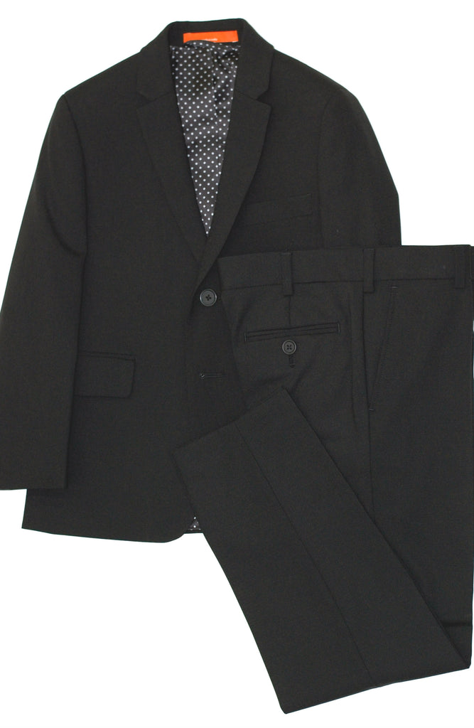 Boy's Tallia Suit- Husky- HSODZ001BK