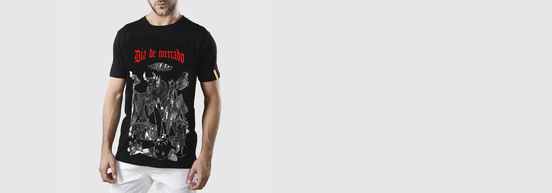 Market Day T-Shirt Black
