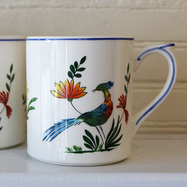 Gien Oiseau De Paradis Mug - La Riviere Confiserie