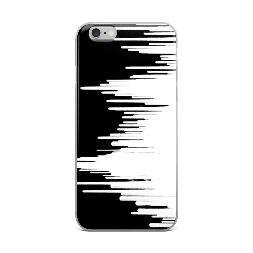 Noir Paint Drip iPhone Case