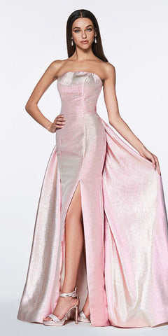 Sweetheart Neck Bashful A-line Prom Gown Gold Appliqued Bodice