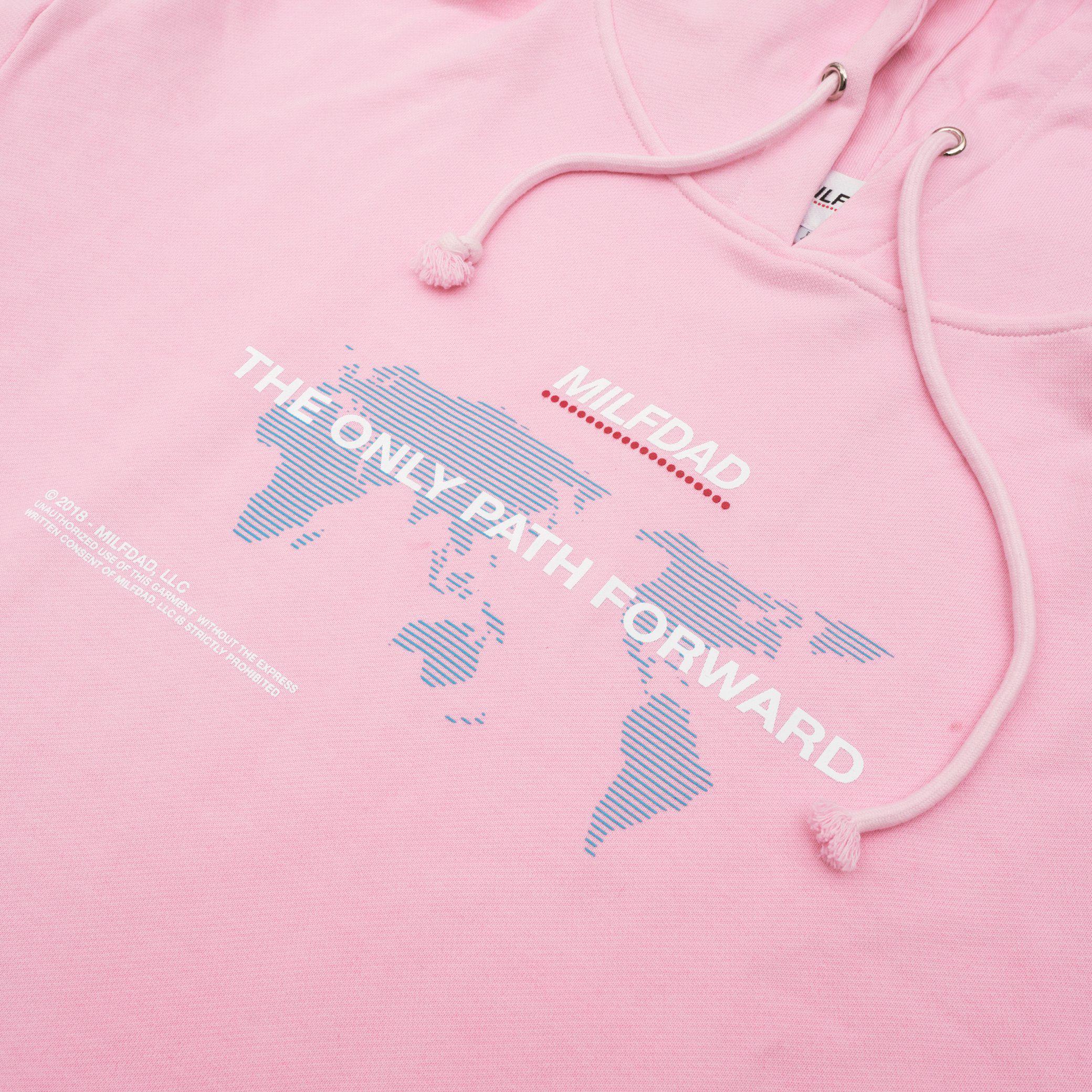 ONLY PATH HOODIE - PINK-MILFDAD