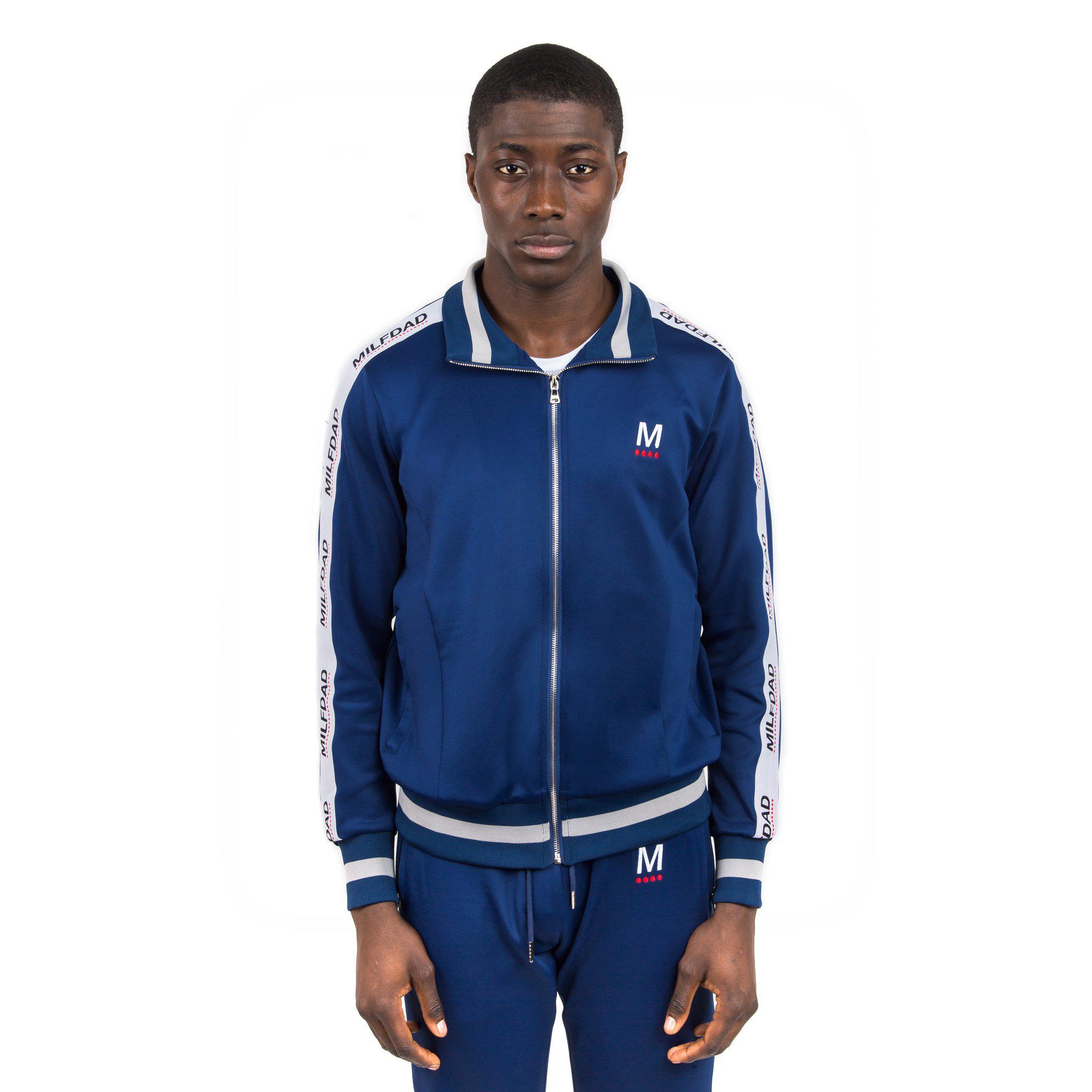 TRACK JACKET - DEEP BLUE-MILFDAD