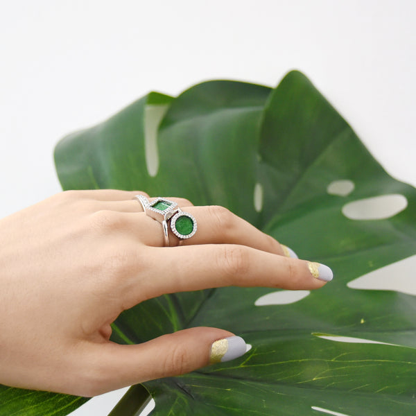 Jadeite Atelier : Green Jade Rings